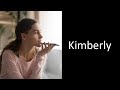 Analyzing student Spanish pronunciation: Kimberly