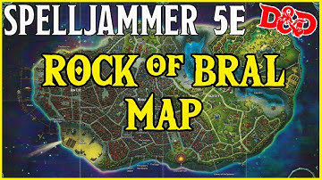 Rock of Bral as found in Spelljammer 5th Edition for Dungeons and Dragons