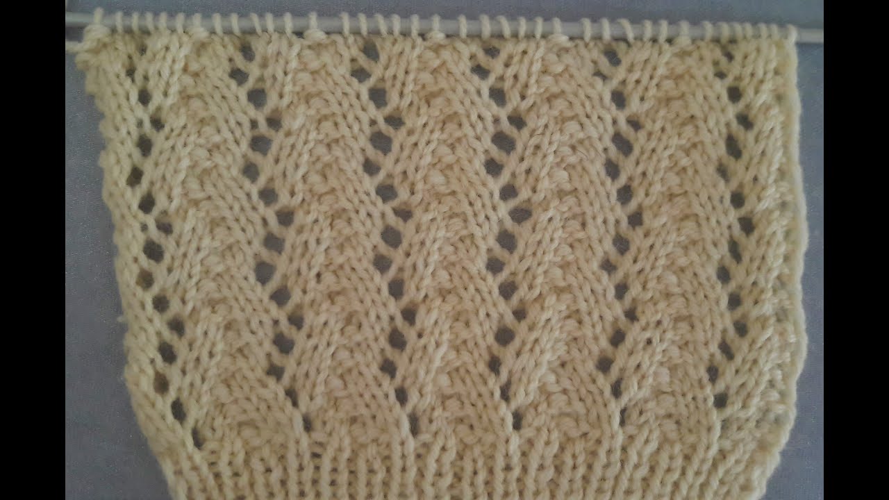 Yelek, Şiş Modeli, Zikzak Ajurlu Örgü - Vest Model Skewers, Openwork Weave