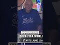 FIFA President Gianni Infantino is in Miami for Venezuela vs Italy ⚽️ #wbc #baseball #soccer