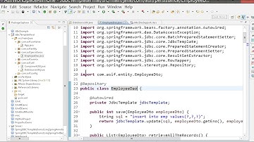 Spring JdbcTemp 50   DaoSupport(extendsJdbcDaoSupport) and NamedParameterJdbcTemplate
