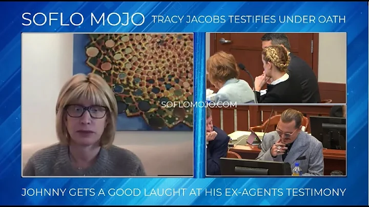 JOHNNY CRACKS UP At EX Agents TESTIMONY as She Tak...