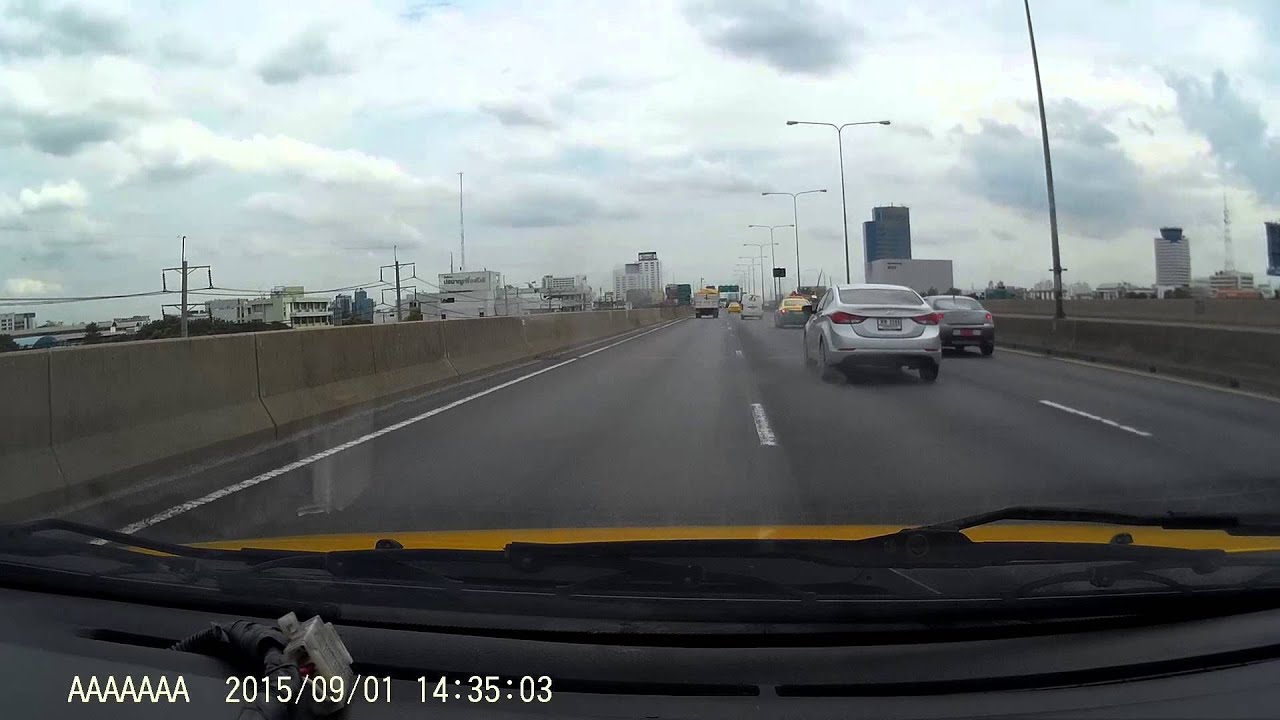 Reckless Driver Crashes While Passing || ViralHog - YouTube