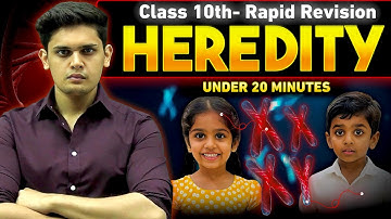 Heredity and Evolution in 20 Minutes🔥| Class 10th | Rapid Revision | Prashant Kirad