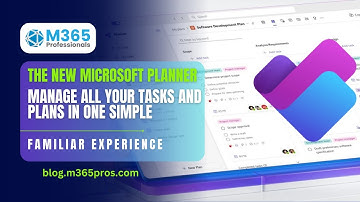 The new Microsoft Planner  Manage all your tasks and plans in one simple, familiar experience!