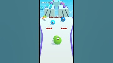 Ball Run 2048 Merge Number Gameplay Level 12 #shorts #ballrun2048