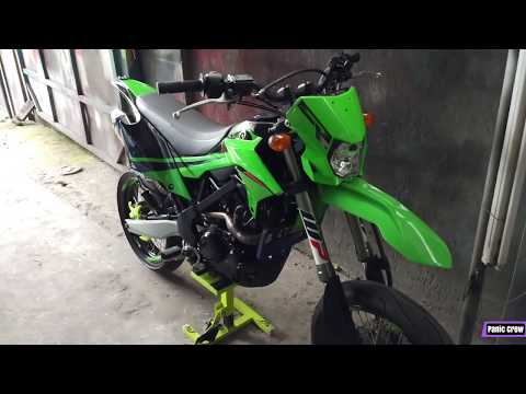 SHOCK DEPAN UP SIDE DOWN & SWING ARM HONDA CRF UNTUK KAWASAKI D'TRACKER 150. 