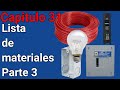 Como hacer la lista de material parte 3 ,Curso de una instalacion electrica de una casa Capitulo 31