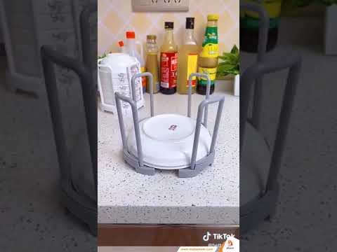 ستاند بلاستيك لتنظيم وترتيب الصحون 2