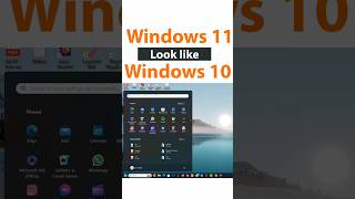 Ifanye #windows11  ionekane kama #windows 10 ndani ya sekunde