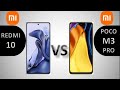 Redmi 10 VS Poco M3 Pro