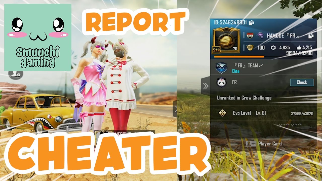 Pubg Mobile Cheater Smuuchi Report 15 Youtube