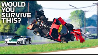 Would you Survive this Racing Crash? #5 | BeamNG.Drive
