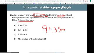 6 EE 2 Pre Test Review #1 3