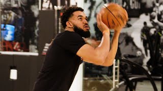 BTS look back with Karl-Anthony Towns on his road to return for the Playoffs