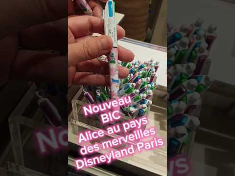 Nouveau BIC Alice au pays des merveilles disponible à Disneyland Paris ! #disneylandparis #bic