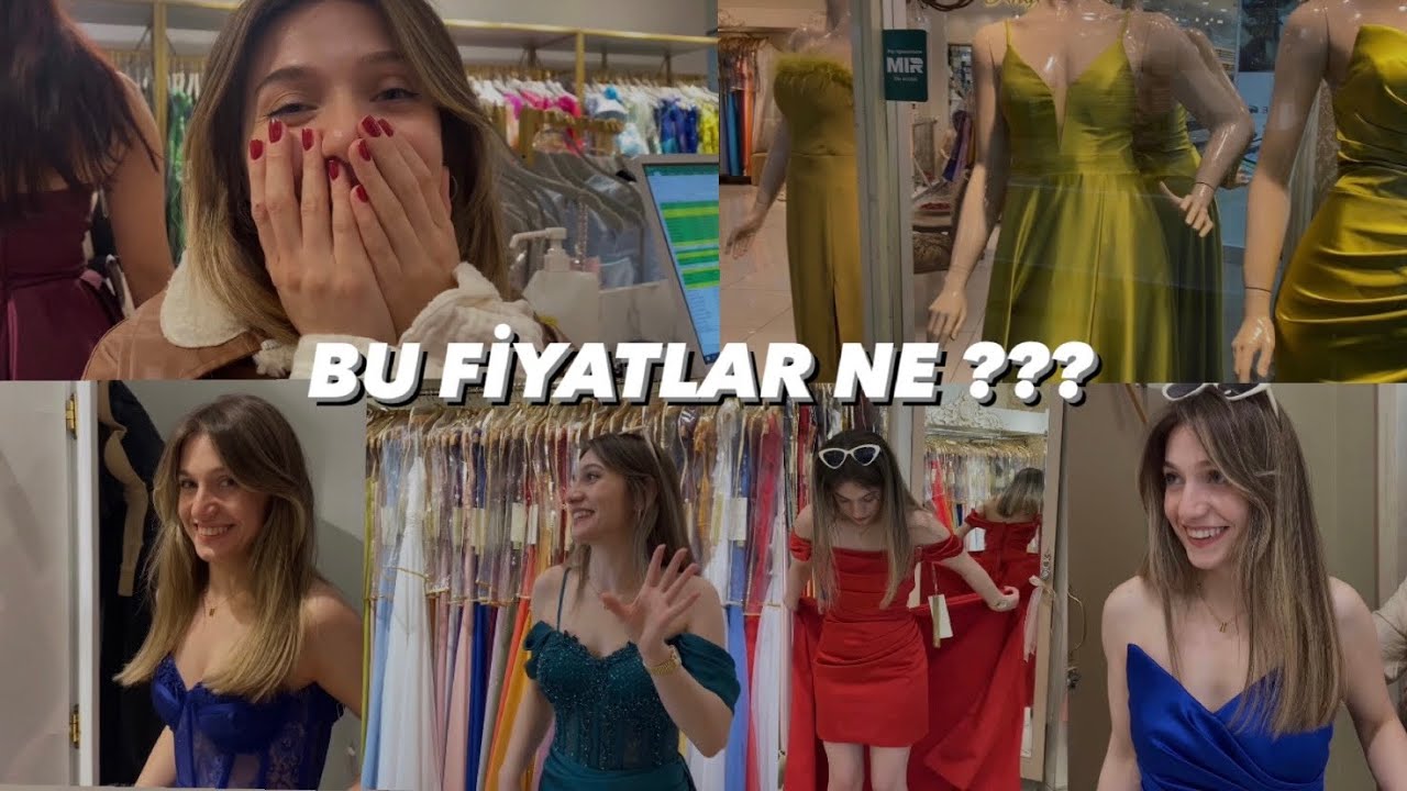 ANKARA Karum'da Abiye Elbise Bakıyoruz :)