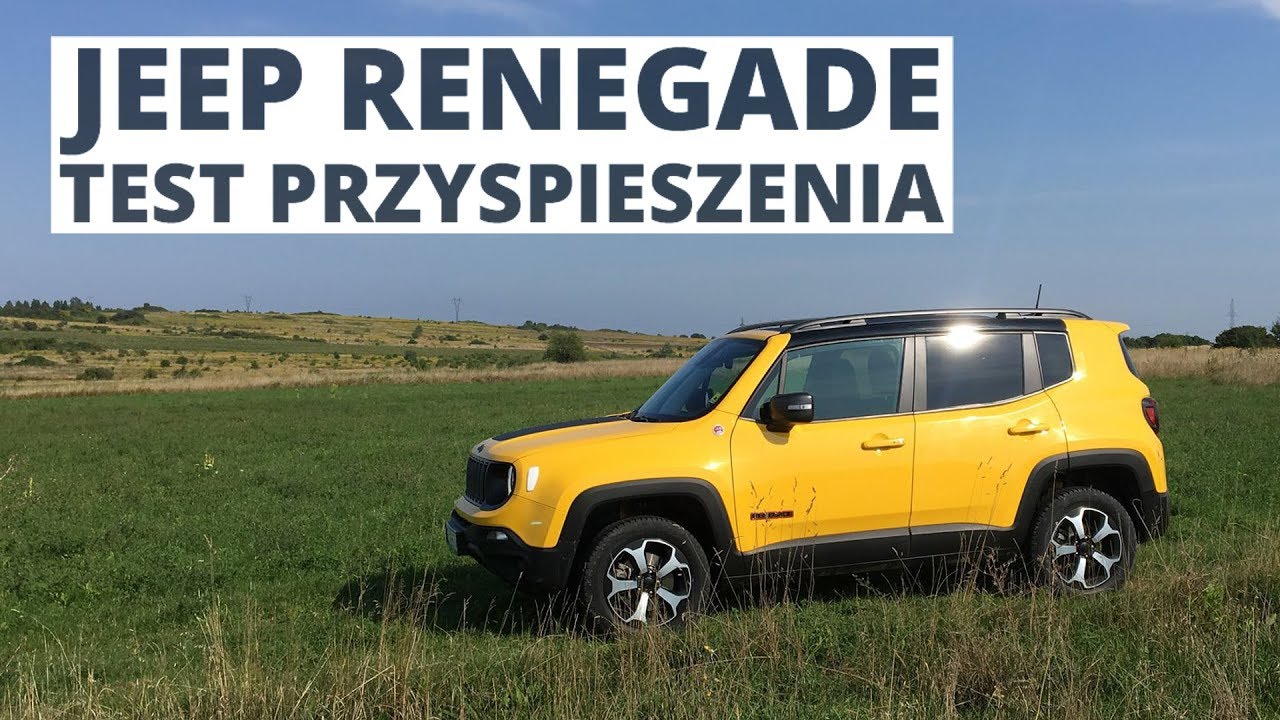 Jeep Renegade 2.0 Multijet 170 Km (At) - Przyspieszenie 0-100 Km/H • Filmy • Autocentrum.pl