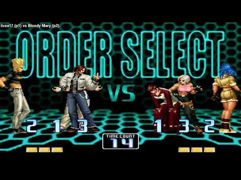 [FightCade King of Fighters 2002] livea17 vs Bloody Mary