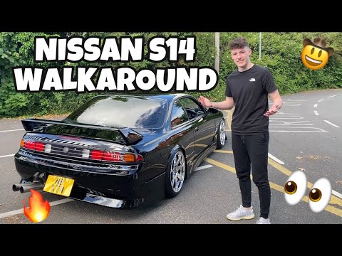 NISSAN S14 WALKAROUND / REVIEW (200sx / 240sx / Silvia) 🔥