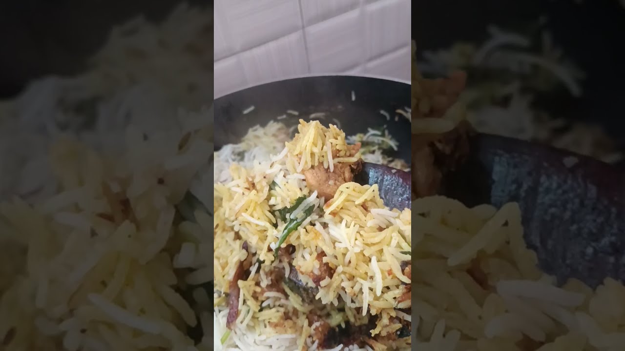 Chicken biriyani 😍