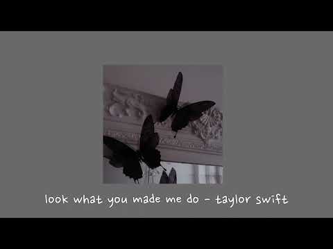 Taylor Swift - look what you made me do (sped up)