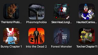 The Horror Phobia,Phasmophobia,Siren Head Jungle,Bunny Chapter 1,Forest Monster,Torcher Chapter 11 screenshot 2
