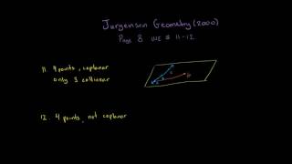 Jurgensen Geometry Sec  1.2 Page 8 WE #11-12