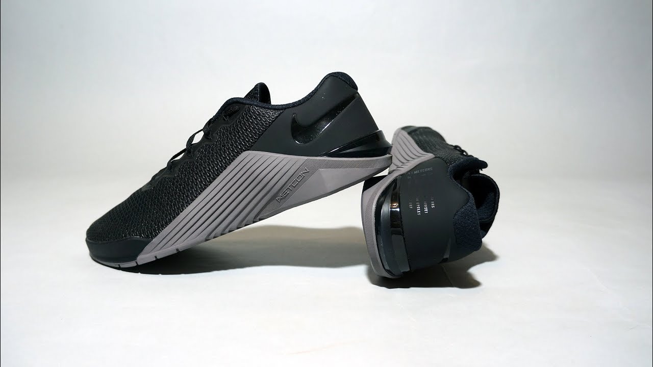 Mamá Hong Kong Ardilla Nike Metcon 5 Black Gunsmoke AQ1189-001 - YouTube