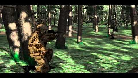 C&C Tiberian Dawn - Guy Killing Another Guy in the Forest