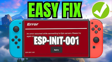 FIX ESP DIST 001 error in Fortnite on Switch by clearing the cache
