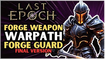 Aberroth Viable! WARPATH Forge Guard Minion Build Guide | Last Epoch | LE Builds | 1.1