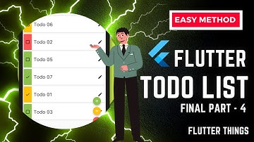 Complete Todo List App with SQLite in Flutter Part 4 #flutter #todolist #coding #CodingTrend