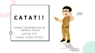 Penerbitan SK Kepala Dinas Pendidikan Kabupaten Buton untuk Guru Tidak Tetap (GTT)
