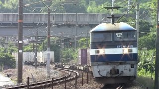 【山陽本線】JR貨物　EF210-159号機牽引　2752レ貨物列車