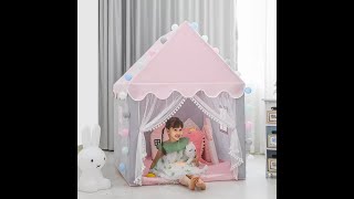 Armando Carpa Casita Tienda armable para niños Casita de Juegos maxblue