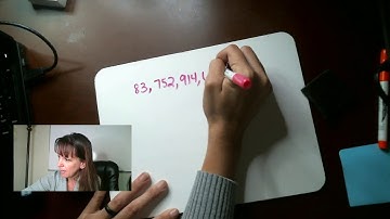 02 Saxon Pre Algebra, Lesson 002, number line and rounding whole numbers