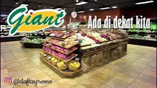 Lagu Giant Supermarket with Lyric