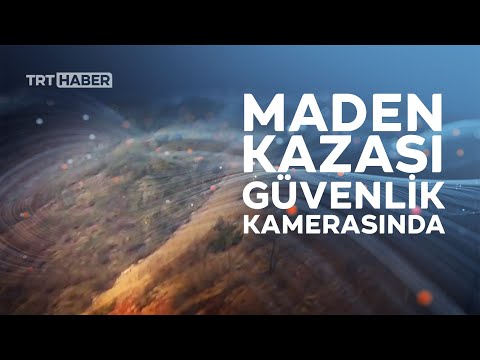 Erzincan'da toprak kayması anı güvenlik kamerasında