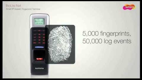 Suprema BioLite outdoor Fingerprint IP Terminal Electro-Com