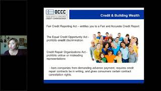 Credit 101 with the Office of Consumer Credit Commissioner - December 2020