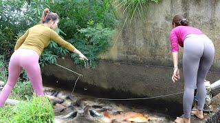 Top Videos: Unique Fishing - Harvesting Many Big Fish In The Lake, Going To The Market To Sell Fish