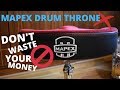 Mapex Drum Throne Review