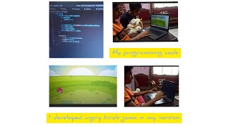 code done by Vishwesh||Angry bird game||programming code in javascript in visual studio||