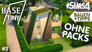 Die Sims 4 Tiny Haus bauen ohne Packs | Base Tiny 2: Einrichten (deutsch)