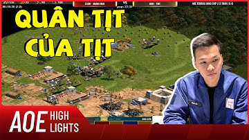 Toát mồ hôi với trận chung kết 2 quân không bánh xe của Sparta| AOE Highlight