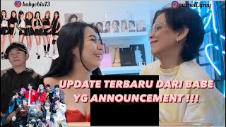 BABYMONSTER / TREASURE YG ANNOUNCEMENT -  (2024 release plan) - REACTION ‼️