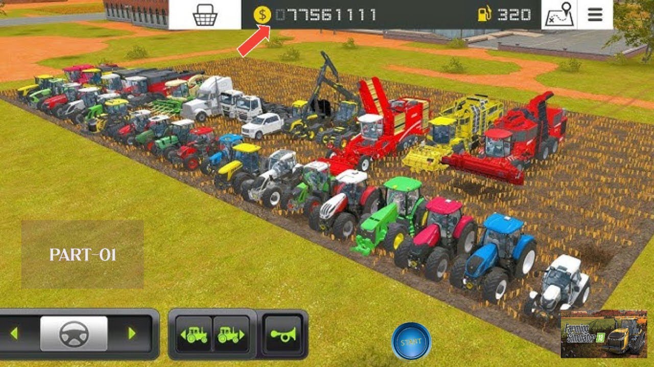 UNLIMITED MONEY AND FARMING PART 1 FARMING SIMULATOR 18