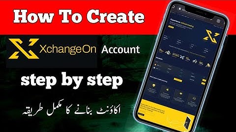 How to Create XchangeOn Account Step by Step | XchangeOn Official link |Account banany ka tarika