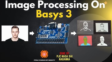 Real-Time Image Processing on Basys 3 FPGA | Grayscale, RGB Filter, Sobel Edge Detection